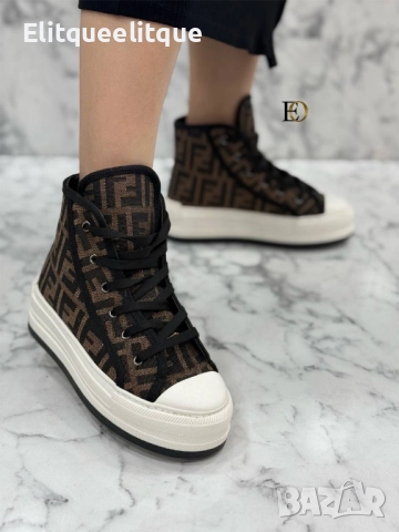 дамски кецове Christian Dior fendi , снимка 4 - Кецове - 52259753