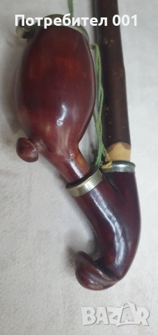 Стара немска лула с капаче, снимка 4 - Други ценни предмети - 52975037