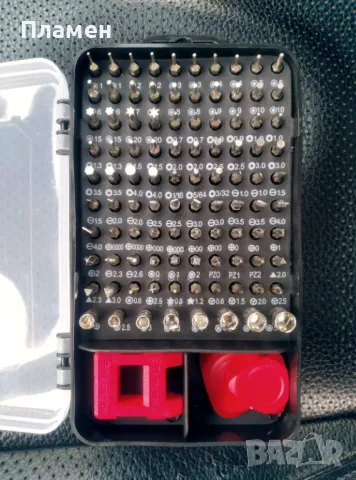 Комбиниран комплект прецизни инструменти отвертки Bisutime BS110A 110 в 1, снимка 5 - Отвертки - 48695816