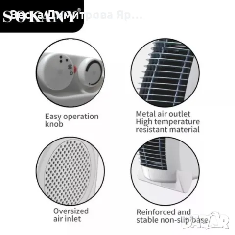 Вентилаторна печка, духалка DN7, снимка 4 - Отоплителни печки - 47716144