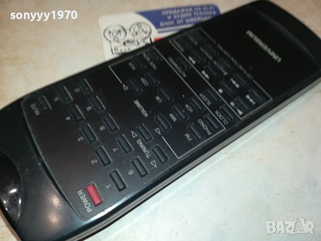 UNIVERSUM AUDIO REMOTE CONTROL-ВНОС SWISS 2709231212, снимка 12 - Ресийвъри, усилватели, смесителни пултове - 42338146