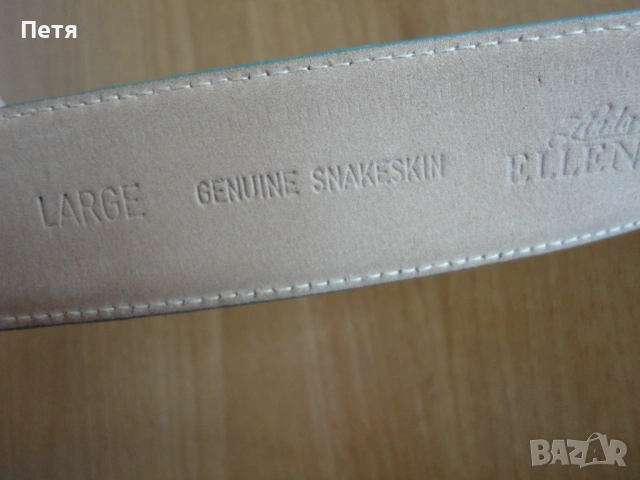 Дамски колан от змийска кожа, снимка 3 - Колани - 53151450