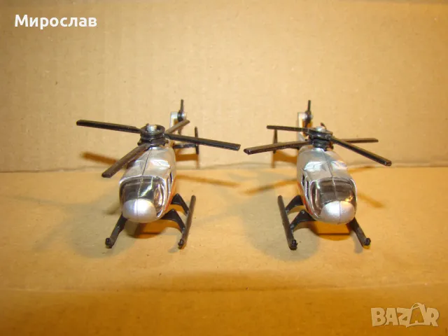 SCHUCO??? H0 1/87 МОДЕЛ ИГРАЧКА ПОЖАРНА ХЕЛИКОПТЕР ЛОТ 2 БР, снимка 2 - Колекции - 48165336