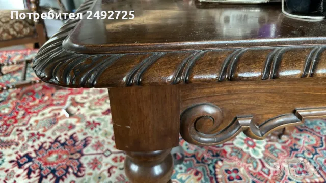 Шкаф  бюфет старинен, антикварен, дъбов, Дърворезба , снимка 7 - Бюфети - 38801036