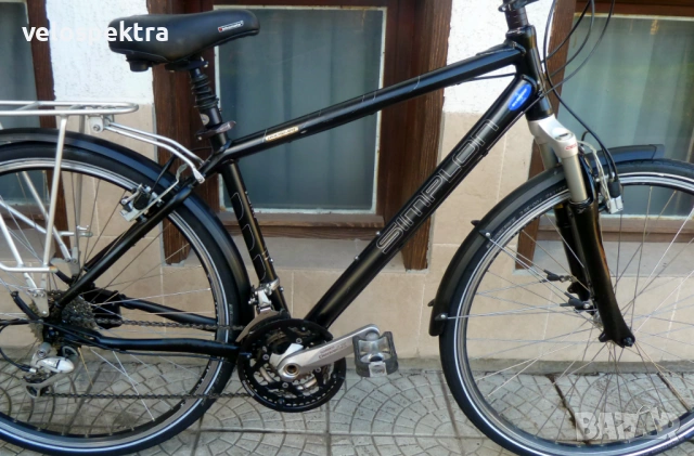 СИМПЛОН ! 27 скорости Деоре ЛХ ! Турер ! Хидравлики ! Германия!, снимка 11 - Велосипеди - 53260941