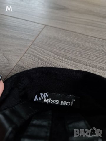 Черна дамска блуза MISS MOI с дантела, снимка 4 - Блузи с дълъг ръкав и пуловери - 38813017