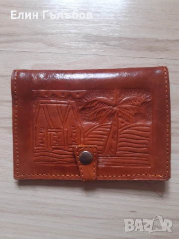 Портфейл- естествена кожа, купуван от Мароко , снимка 10 - Портфейли, портмонета - 54173420