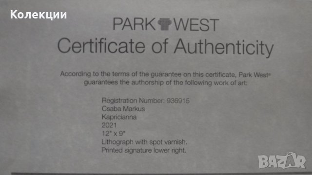 ПОСЛЕДЕН БРОЙ!!!Картина на известен художник Цаба Маркус, снимка 2 - Картини - 42282324