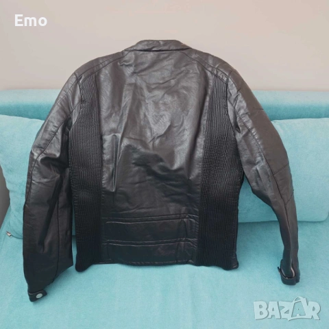 Мъжко кожено яке, снимка 2 - Якета - 53889704