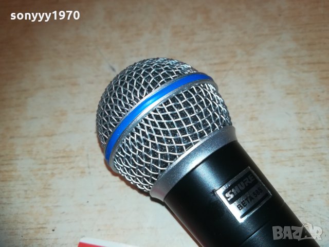shure beta sm58s-profi microphone-внос швеицария, снимка 3 - Микрофони - 32113294