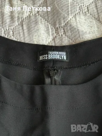 Изчистена дамска черна рокля , снимка 2 - Рокли - 49748998