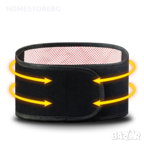  Самозагряващ магнитен турмалинов пояс TV172B – естествено облекчение за болки и напрежение, снимка 5 - Други - 51582264