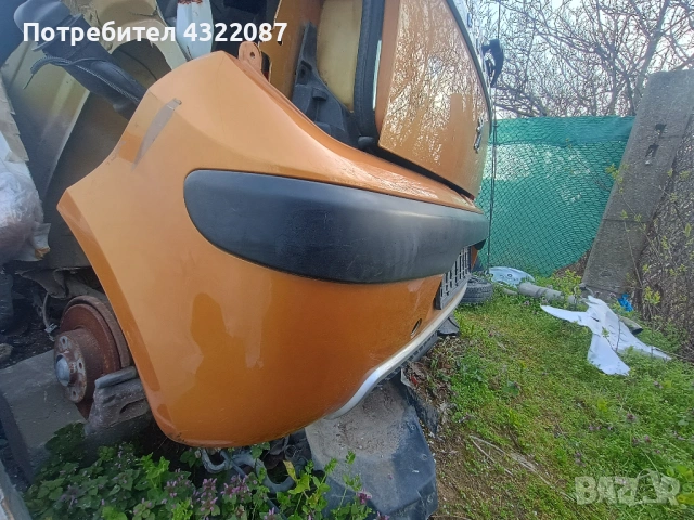 Задна броня от Peugeot 1007 1.6I 16V 110к.с NFU, снимка 2 - Части - 54229620