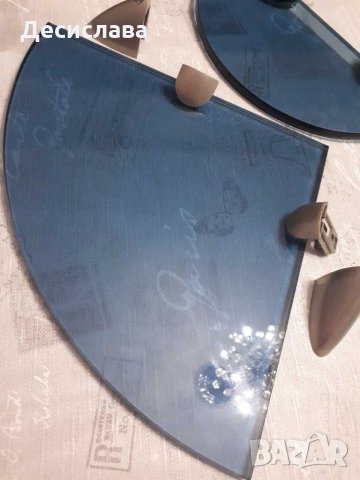 Стъклени етажерки , снимка 2 - Етажерки - 30778543