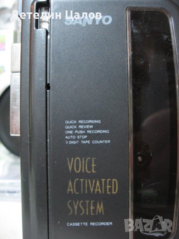 Записващ Walkman диктофон марка Sanyo, модел: M1118, снимка 3 - Аудиосистеми - 44343888