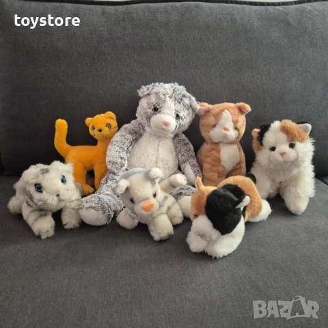 Лот Плюшени играчки Котки, снимка 3 - Плюшени играчки - 50995588
