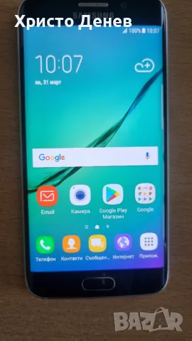Samsung Galaxy S6 Edge Black Sapphire 3/32 - 135 лв., снимка 1