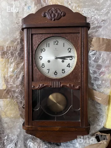 Старинен немски стенен часовник Junghans