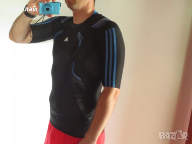 adidas Techfit PowerWeb Short Sleeve , снимка 10 - Тениски - 29329219