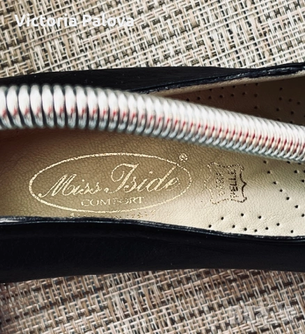 Елегантни обувки Miss Iside Comfort – №39, естествена кожа, Италия, снимка 9 - Дамски елегантни обувки - 54001625