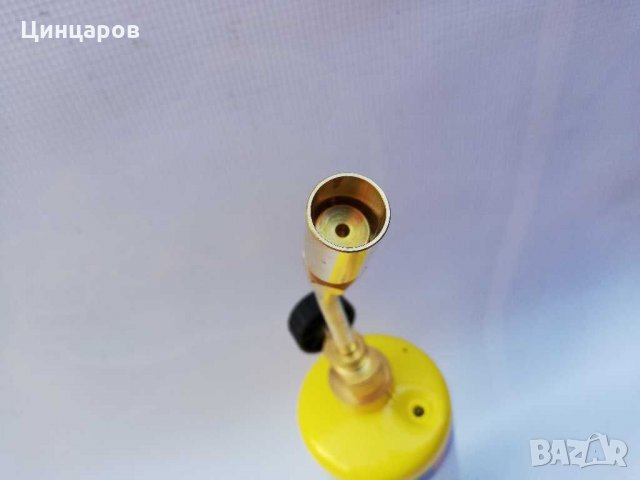 Горелка с флакон мап газ,подгряване,топене,спояване, снимка 2 - Други машини и части - 31266971