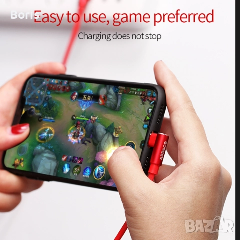 Качествен USB кабел за iPhone и iPad – APPACS Lightning, снимка 4 - USB кабели - 51613324