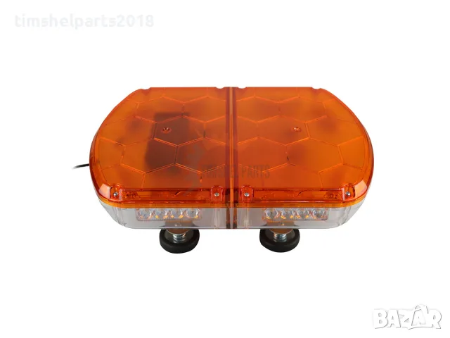 40.8см LED Аварийна лампа диодна 12-24V/ЖЪЛТО+ЖЪЛТО - с Магнит
