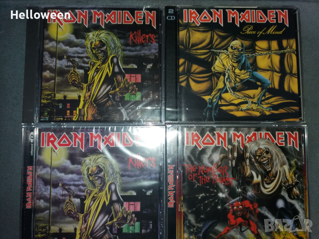 IRON MAIDEN оригинални CD, снимка 5 - CD дискове - 44601671