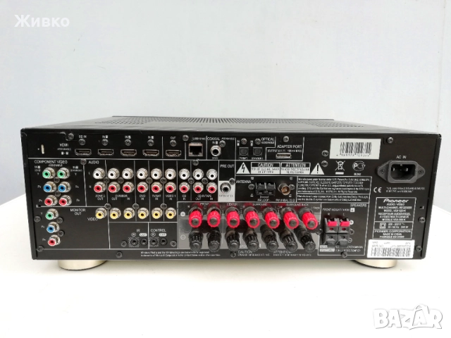 7.1 Ресивър PIONEER 7x110W, снимка 7 - Ресийвъри, усилватели, смесителни пултове - 52690969