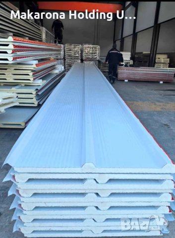 Покривни термопанели Цветни 4см дебелина , снимка 2 - Строителни материали - 51505856