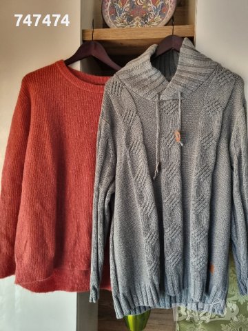 Лот пуловери 3ХЛ, снимка 1 - Блузи с дълъг ръкав и пуловери - 44337998