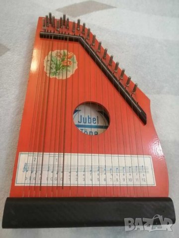 Стара цитра. , снимка 2 - Антикварни и старинни предмети - 29323425