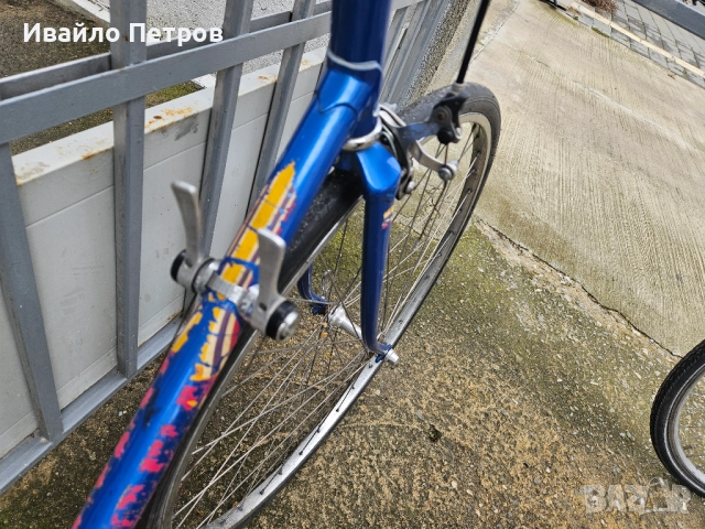 Шосеен велосипед 28 цола RECORD-шест месеца гаранция, снимка 3 - Велосипеди - 52463477