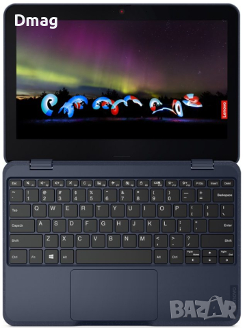 11,6" HD Lenovo 100w / AMD Athlon /4GB/64GB eMMC/Win11, снимка 5 - Лаптопи за работа - 44744339