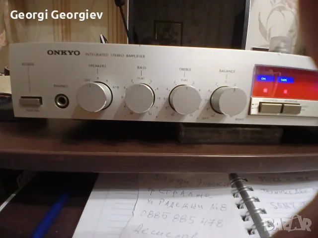 Усилвател ONKYO A-06, снимка 7 - Ресийвъри, усилватели, смесителни пултове - 55943977