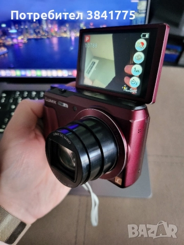 Panasonic DMC-TZ 56 16mpx/WiFi/20 оптичен зуум, снимка 3 - Фотоапарати - 52651838