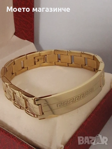 Мъжка гривна от медицинска стомана - различни модели , снимка 14 - Гривни - 53110516