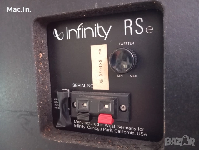 Тон колони Infinity RSe, снимка 2 - Тонколони - 54070583