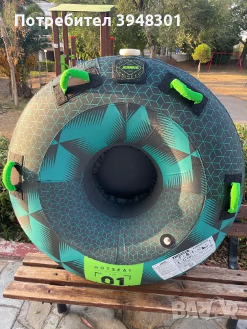 Воден атракцион Hotseat Towable 1P Steel Blue, Jobe, снимка 4 - Водни спортове - 55905202