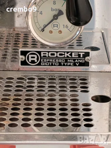 Rocket Giotto Type V еспресо машина и кафемелачка, снимка 4 - Кафемашини - 56502309