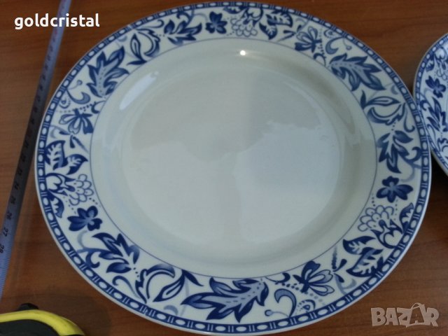 Стар  български порцелан чинии  , снимка 4 - Антикварни и старинни предмети - 37685357