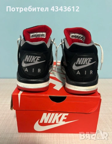 Маратонки NIKE AIR JORDAN 4, снимка 5 - Маратонки - 53214719