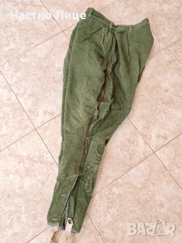 Оригинален Български Летен Военен Офицерски Брич, снимка 3 - Антикварни и старинни предмети - 50242876