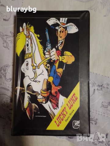 Lucky Luke and Scooby-Doo vhs/Лъки Люк и Скуби -Ду видеокасета