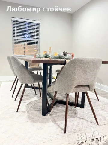 Метална основа за маса, трапезна маса, холна маса, снимка 2 - Маси - 47690625