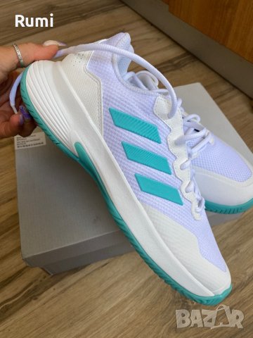 Оригинални маратонки ADIDAS Adid GameCourt 2 Pulse Aqua ! 42 н, снимка 1 - Маратонки - 41604544