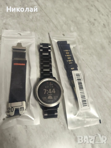 Продавам Garmin Vivoactive 3 комплект с верижки , снимка 7 - Смарт часовници - 54059061
