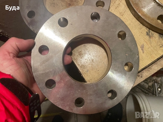 Фланци за тръби ф80 и ф100 неръждаеми , снимка 9 - Водни помпи - 53052265