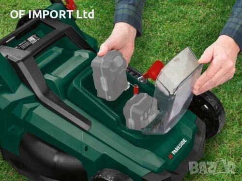 Акумулаторна Косачка PARKSIDE 40V Li-Ion X-Team Безчетков Mотор, снимка 4 - Градинска техника - 42533009