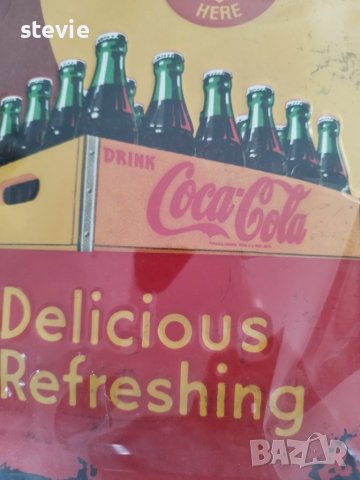 Нова метална табела Кока Кола 40х30, снимка 2 - Пана - 50985563